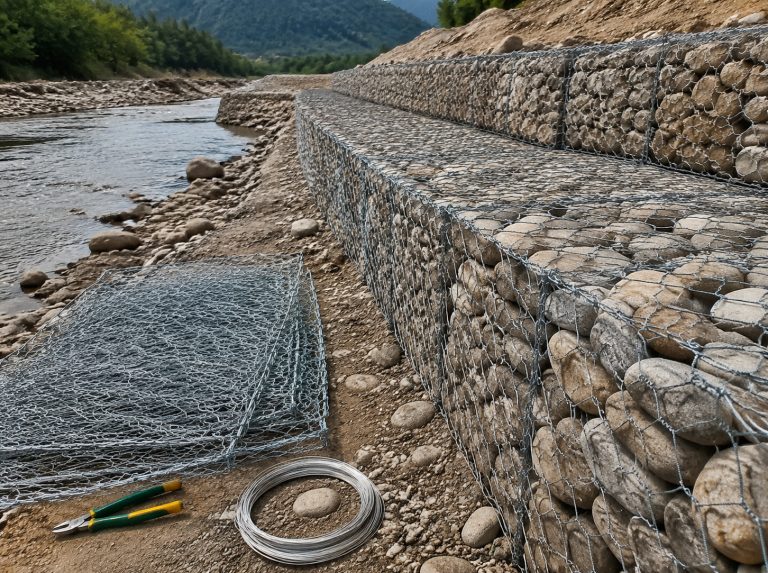 威远县河道边坡石笼网